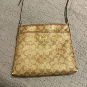 Coach cross body purse